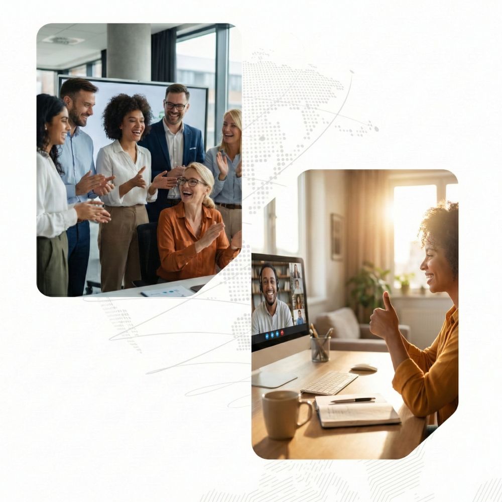 Global clients sharing feedback about Maple Software services
